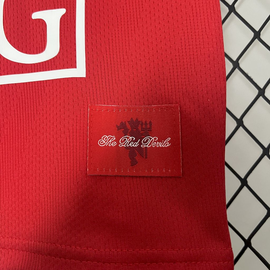 Manchester United Kit Criança Retro 2007-08