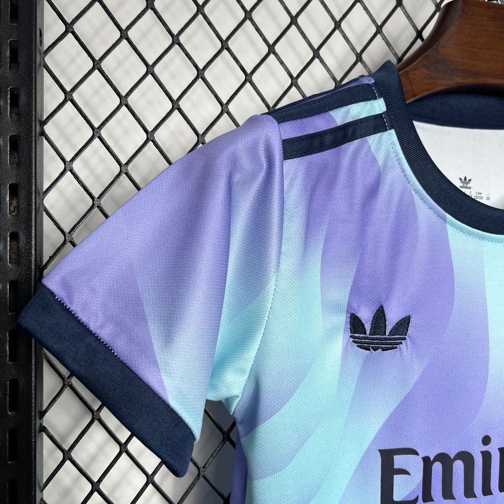 Arsenal Kit Criança 3ª 2024-25
