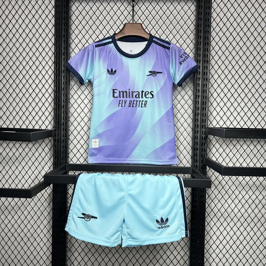 Arsenal Kit Criança 3ª 2024-25
