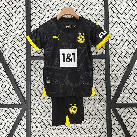 Borussia Dortmund Kit Criança 2ª 2024-25