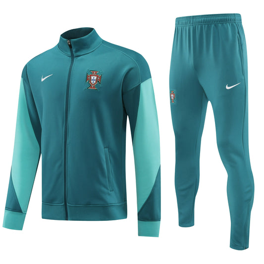 Portugal Euro 2024 Fato de Treino - Zip Completo