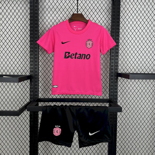 Sporting CP Kit Criança Pink Edition 2024-25