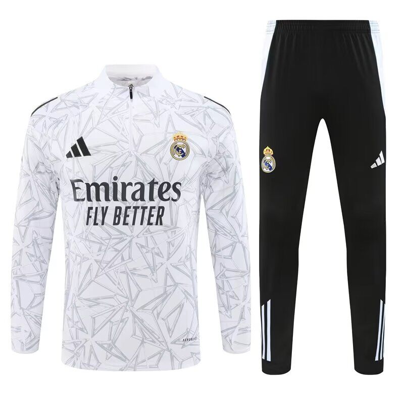 Real Madrid Tracksuit - 1/2 Zip