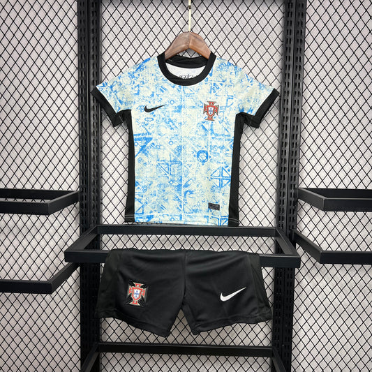 Portugal Kit Criança 2ª Euro 2024